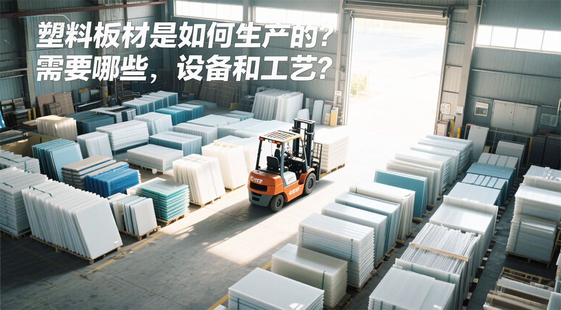 塑料板材是如何生產(chǎn)的？需要哪些設備和工藝？20250725.jpg