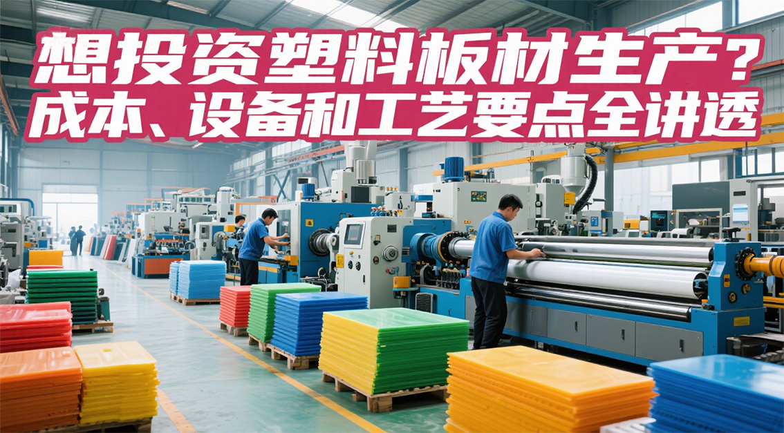 想投資塑料板材生產(chǎn)？成本、設備和工藝要點全講透20250726.jpg