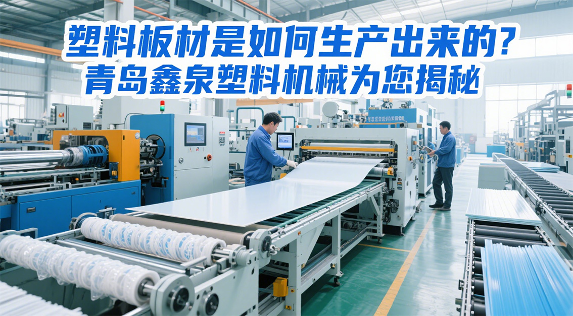 塑料板材是如何生產出來的？青島鑫泉塑料機械為您揭秘20250730.jpg