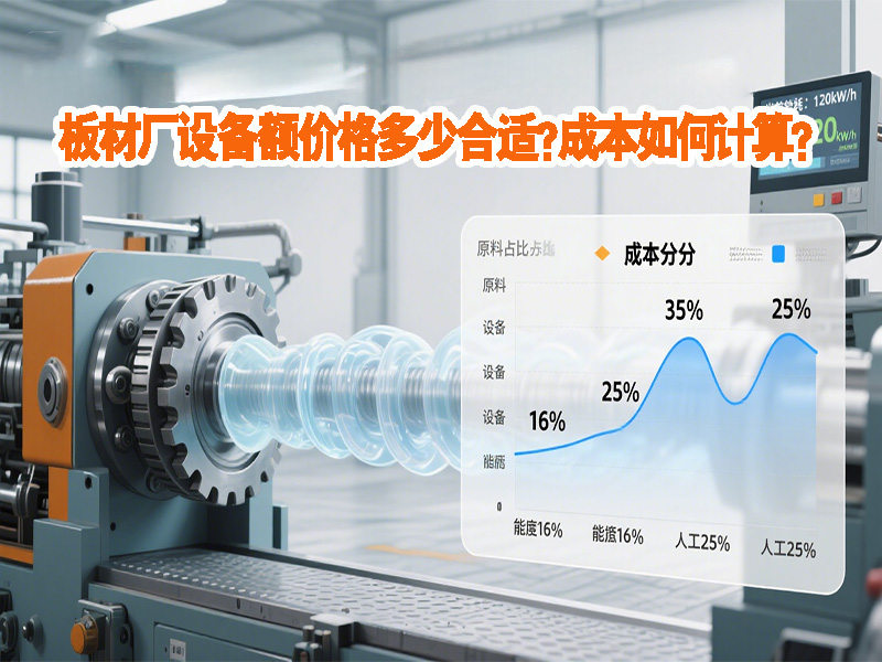 板材廠設備價格多少合適？成本如何計算？青島鑫泉為您全面解析