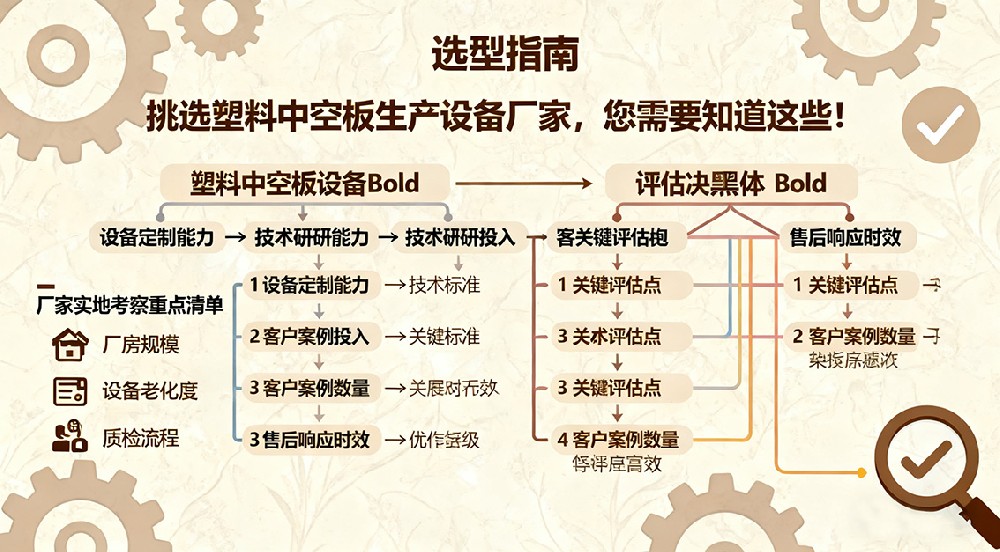 挑選塑料中空板生產(chǎn)設(shè)備廠家，您需要知道這些！