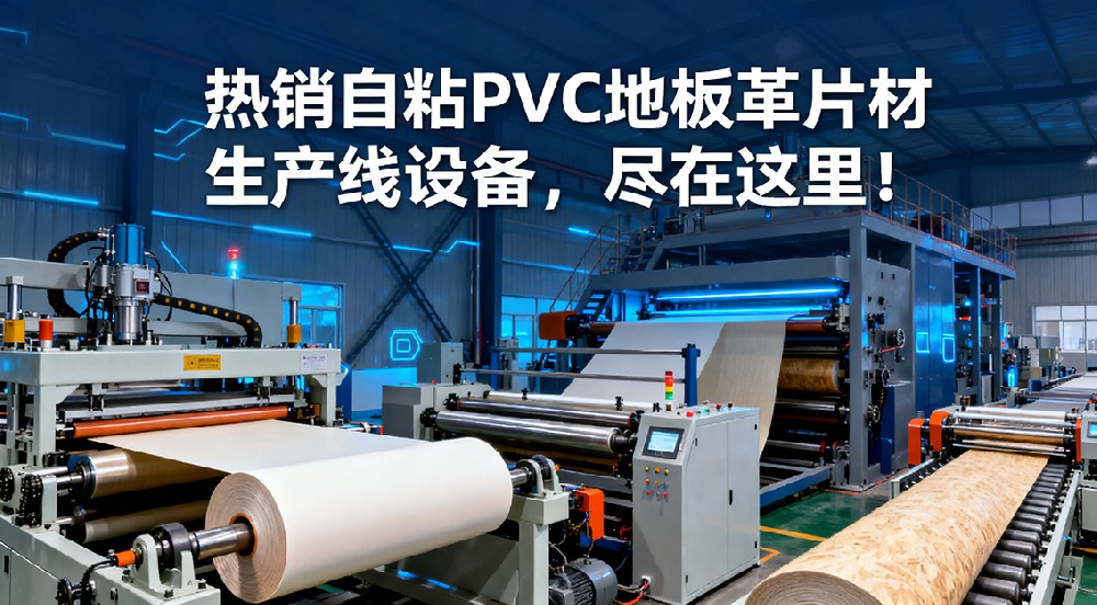 熱銷自粘PVC地板革片材生產(chǎn)線設(shè)備，盡在這里！